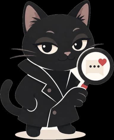 대기 중인 고양이 감식관